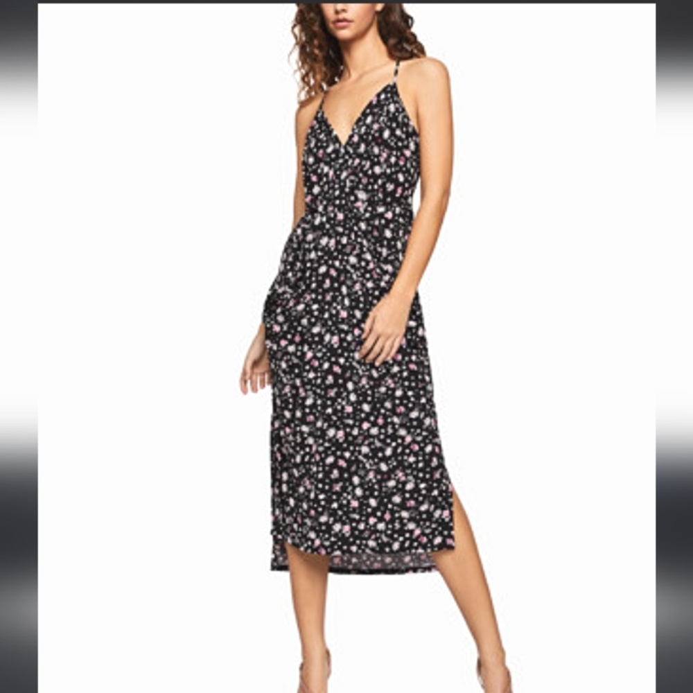 BCBGeneration Della ditsy floral midi dress size S